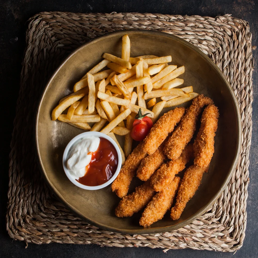 Dedos de pollo
